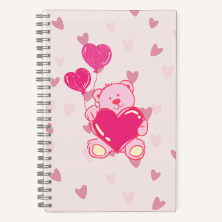 PINKY BEAR NOTEBOOK