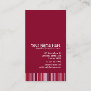 Pinky Business Card