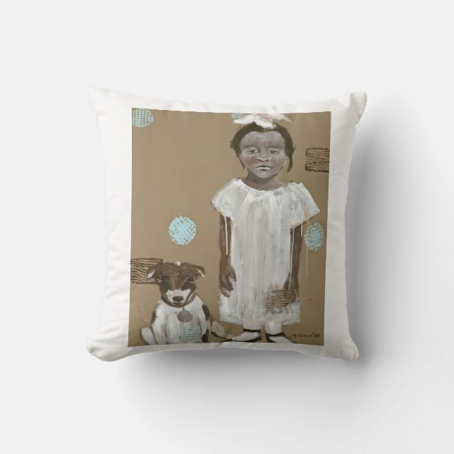 Pinky & Chauncey Pillow (Front)