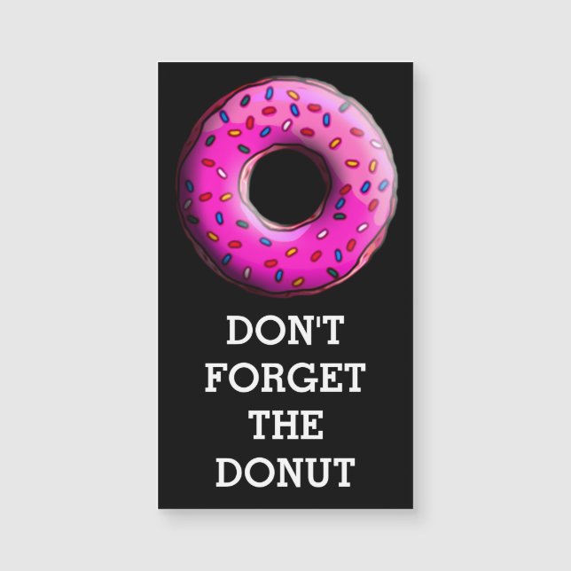 Pinky Doughnut with colourful sprinkles + your ide (Front)