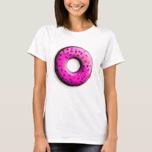 Pinky Doughnut with colourful sprinkles + your ide T-Shirt