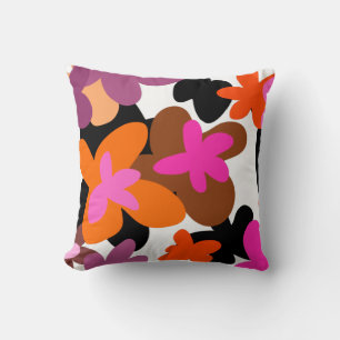 Pinky floral cushion