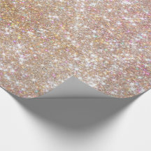 Pinky Glitter Wrapping Paper
