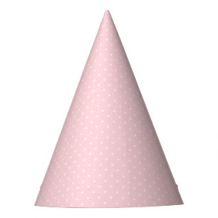 Pinky Micro White Dots Party Hat