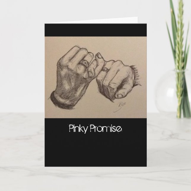 Pinky Promise Card (Front)
