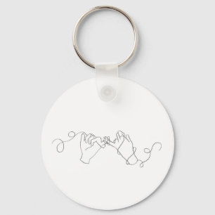 pinky promise key ring