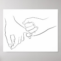 Pinky Promise Minimal Line Art Cute Simple Trendy