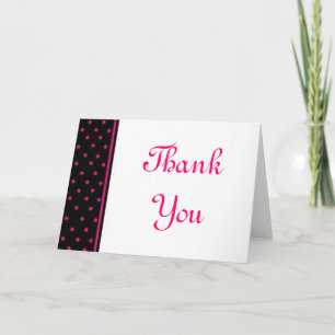 Pinky Thank You Card