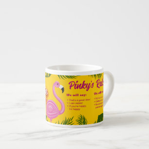 Pinky Validation Vacation  Espresso Cup