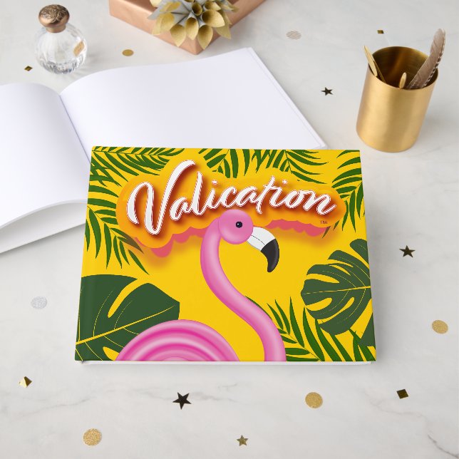 Pinky Validation Vacation Guest Book (Front Open)