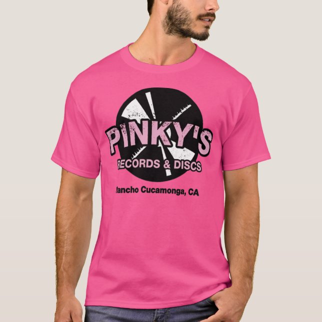 Pinky's Records & Discs T-Shirt (Front)