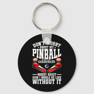 Pinll Player Enthusiast Addicted Gamer Pinller Key Ring