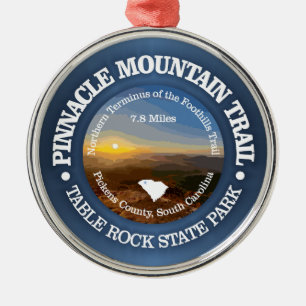 Pinnacle Mountain Trail (OBP) Metal Tree Decoration