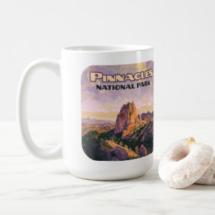 Pinnacles National Park Buttes California  Coffee Mug