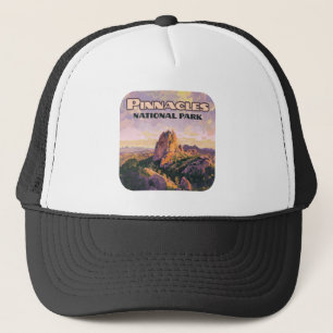 Pinnacles National Park Buttes California  Trucker Hat