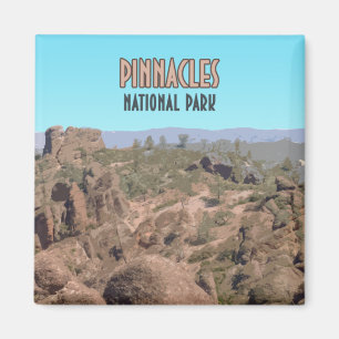 Pinnacles National Park California Magnet