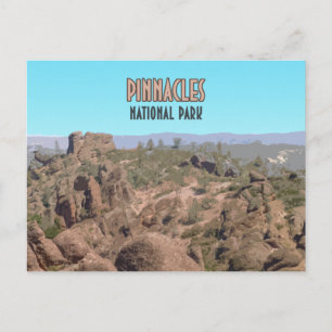 Pinnacles National Park California Postcard