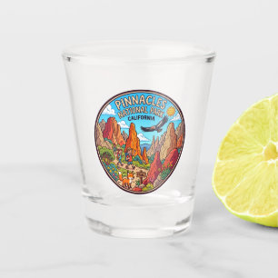 Pinnacles National Park California Shot Glass