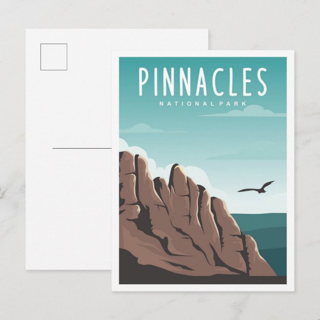 Pinnacles National Park California Travel Postcard (Front/Back)