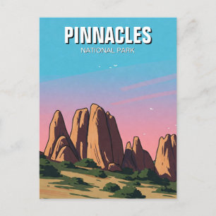 Pinnacles National Park California Travel Postcard