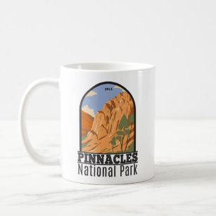 Pinnacles National Park California Vintage Coffee Mug