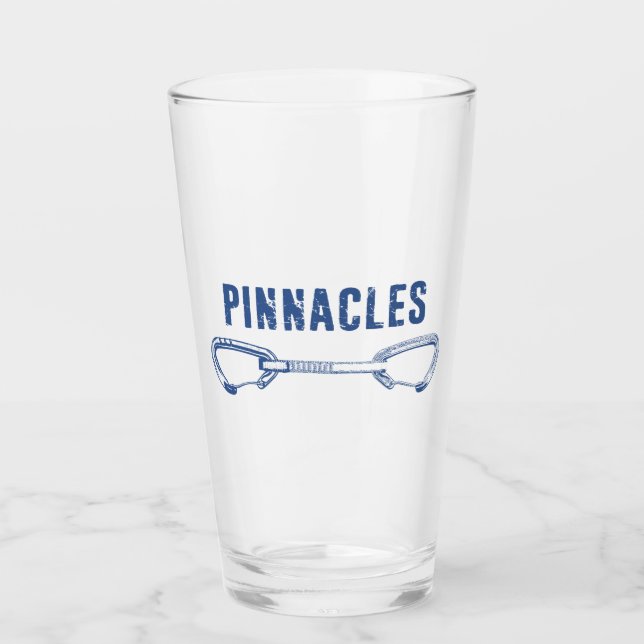 Pinnacles National Park Climbing Quickdraw Glass (Front)