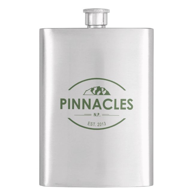 Pinnacles National Park Hip Flask (Front)