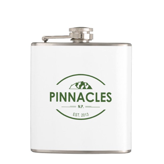 Pinnacles National Park Hip Flask (Front)