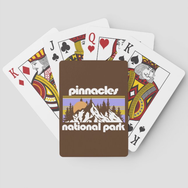 Pinnacles National Park Playing Cards (Back)
