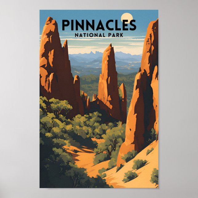 Pinnacles National Park Poster (Front)