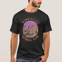 Pinnacles National Park Retro Distressed Circle