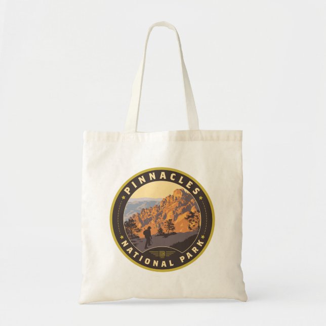 Pinnacles National Park Tote Bag (Front)