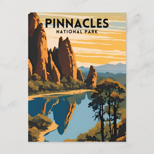 Pinnacles National Park Travel Postcard (Front)