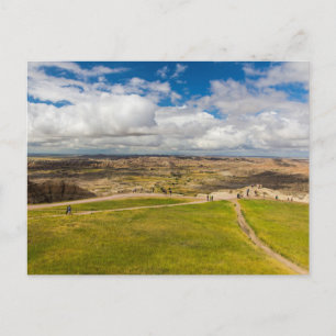 Pinnacles Overlook, Badlands National Park, SD Postcard