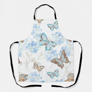 Pinned Butterfly Art Apron