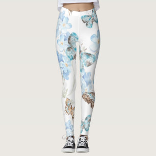 Pinned Butterfly Art Leggings