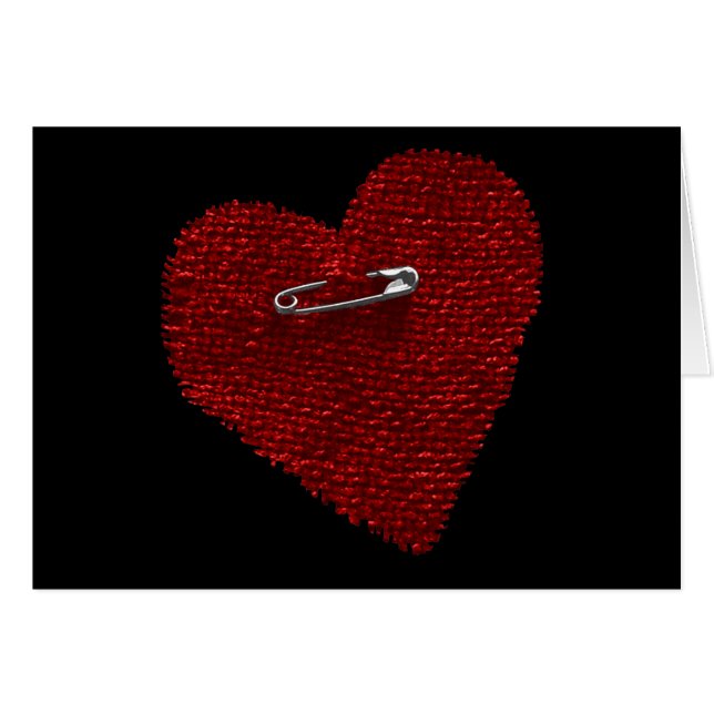 Pinned On Heart (Front Horizontal)