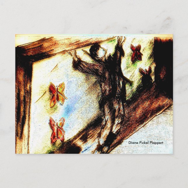 Pinned to the board Postcard (Front)