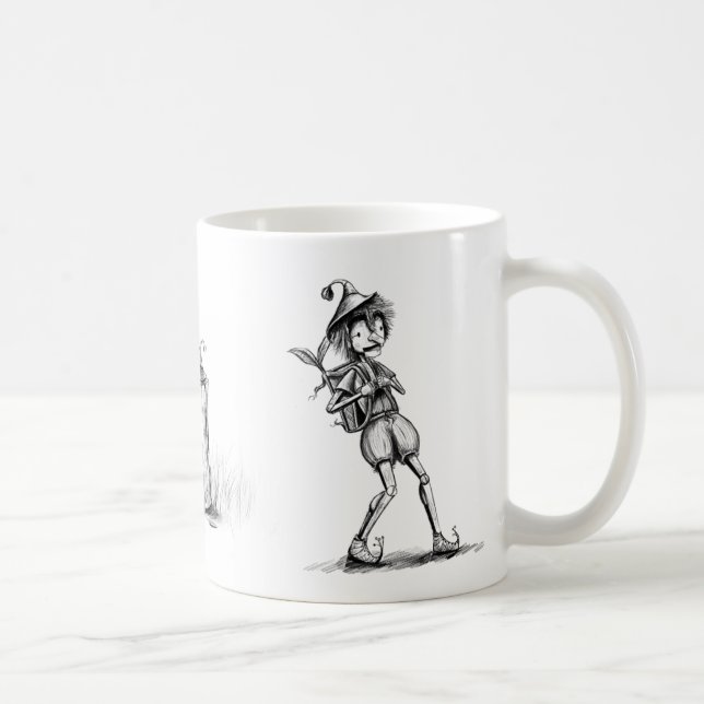 Pinocchio Coffee Mug (Right)