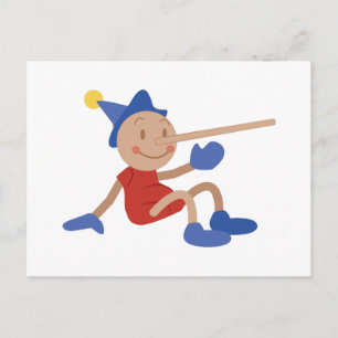 Pinocchio Postcard