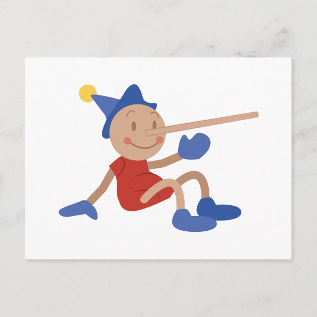 Pinocchio Postcard (Front)