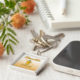 Pinochle Chick Key Ring