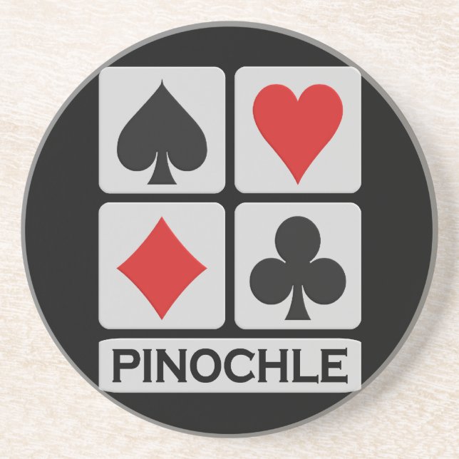 Pinochle coaster (Front)
