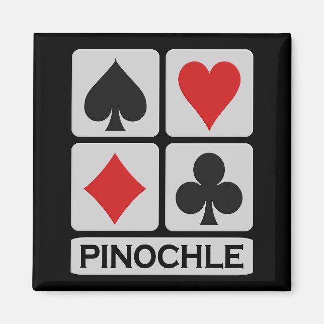 Pinochle magnet (Front)