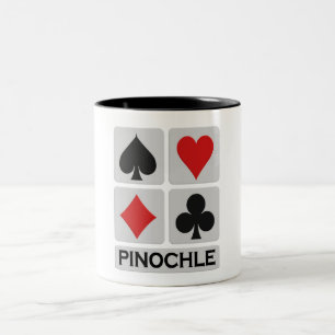 Pinochle mug - choose style & color