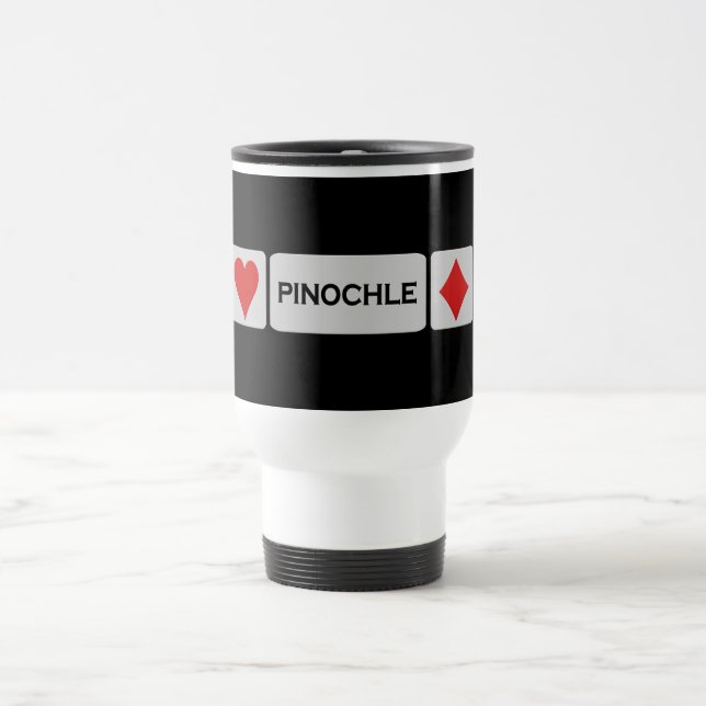 Pinochle mug - choose style & color (Center)