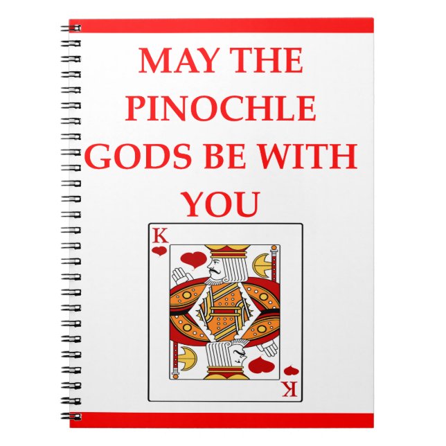 PINOCHLE NOTEBOOK (Front)