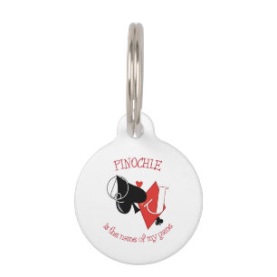 Pinochle Pet Tag
