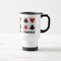 Pinochle Player mug - choose style & colour