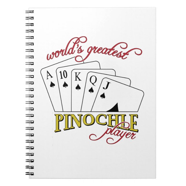 Pinochle Player Notebook (Front)